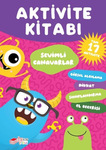 Loli Papi Serisi Aktivite Kitabı: Sevimli Canavarlar  (4022)