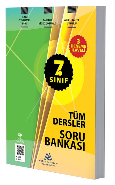 Marsis Yayınları 7. Sınıf Tüm Dersler Soru Bankası  (4022)