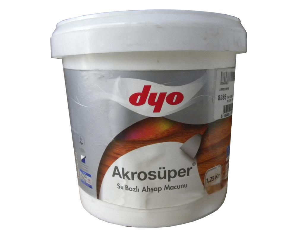 CLZ202 Dyo Akrosüper Ahşap Macunu 1,25 Kg