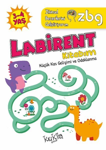 ZBG 3-4 Yaş Labirent Kitabım  (4022)