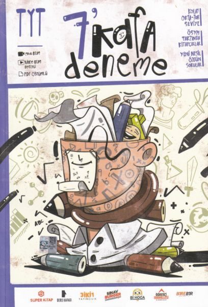 Süper Kitap TYT 7 Kafa Deneme  (4022)