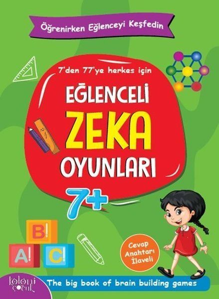 Eğlenceli Zeka Oyunları - Yeşil Kitap - Öğrenirken Eğlenceyi Keşfedin  (4022)