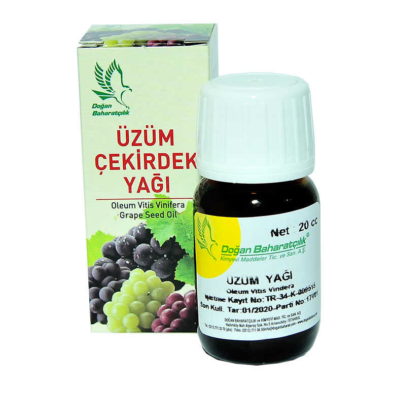 CLZ214 Üzüm Çekirdeği Yağı 20 cc