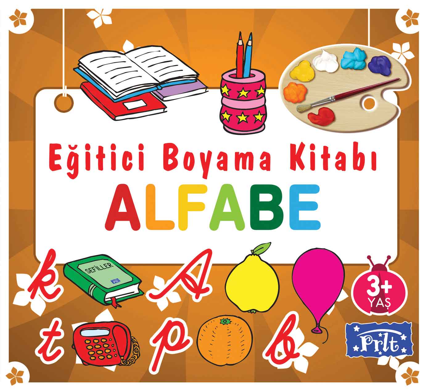 Eğitici Boyama Kitabı - Alfabe  (4022)