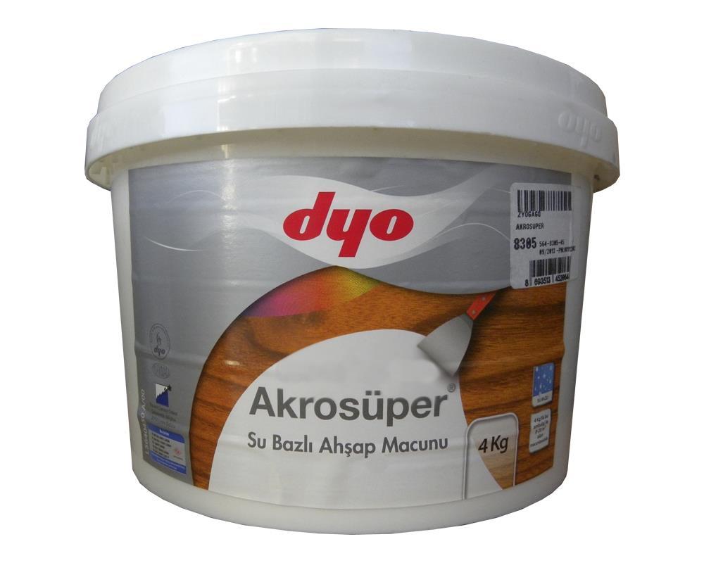 CLZ202 Dyo Akrosüper Ahşap Macunu 4 Kg