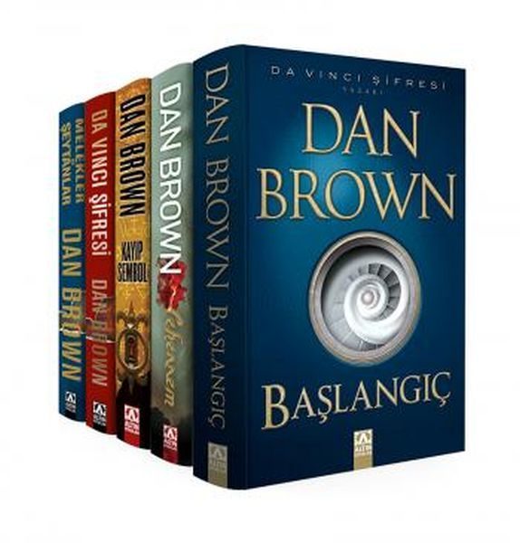 Dan Brown Seti - Robert Langdon Serisi (5 Kitap Takım  (4022)