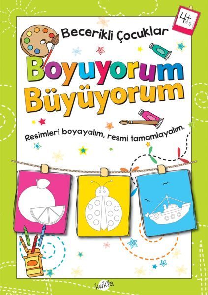 Becerikli Çocuklar - Boyuyorum Büyüyorum (4+ Yaş)  (4022)