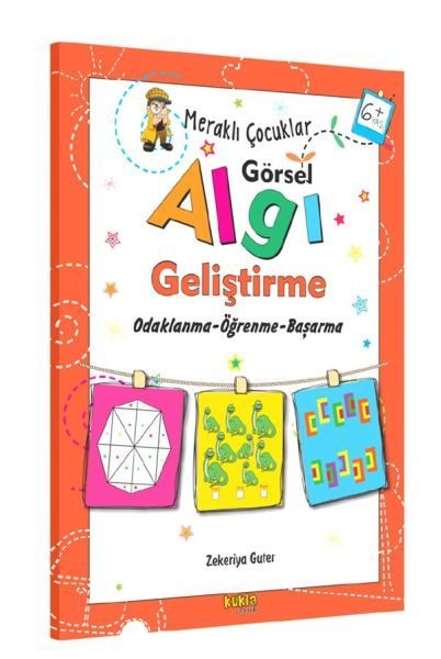 Meraklı Çocuklar - Görsel Algı Geliştirme 6+Yaş  (4022)