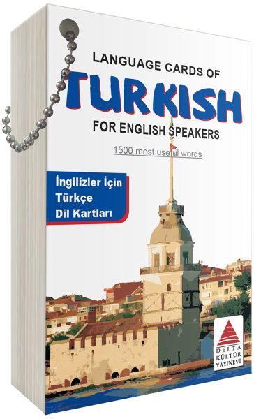 İngilizler İçin Türkçe Dil Kartları  (4022)