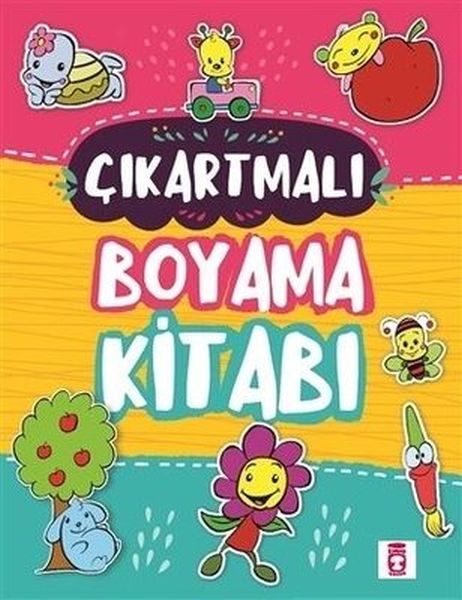 Çıkartmalı Boyama Kitabı (Sticker Hediyeli)  (4022)