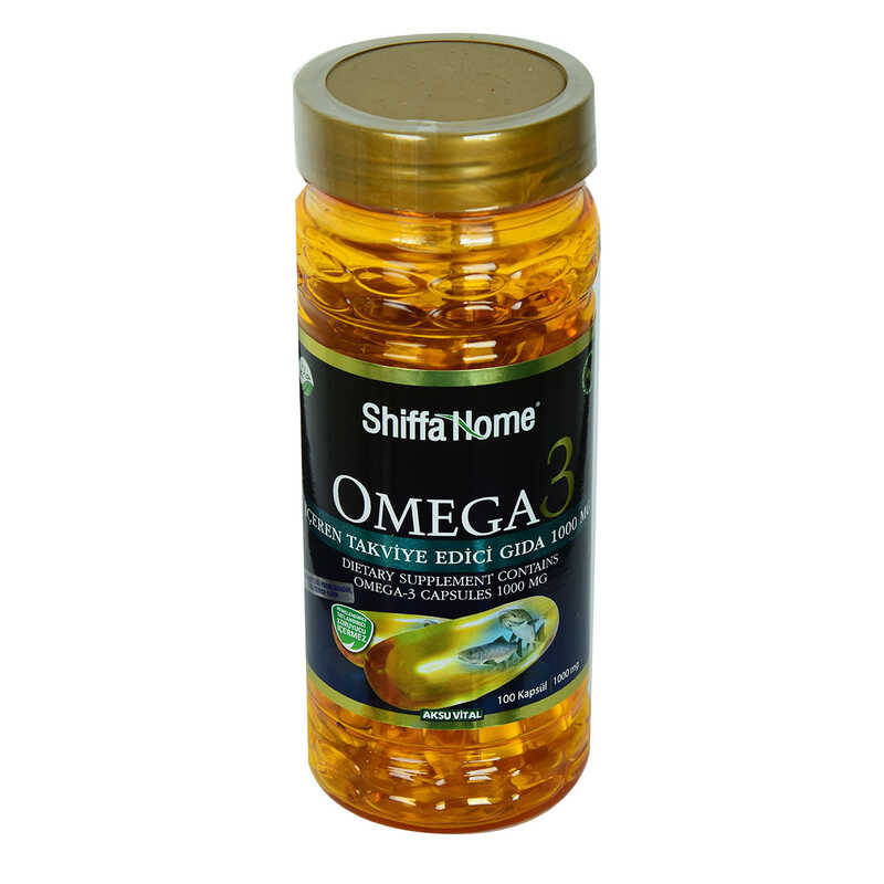 CLZ214 Shiffa Home Omega3 Yumuşak 1000 Mg x 100 Kapsül