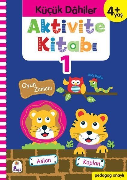 Küçük Dahiler Aktivite Kitabı 1 (4+ Yaş)  (4022)