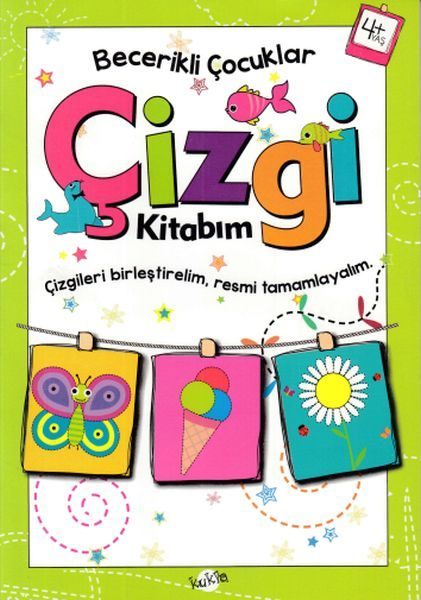 Becerikli Çocuklar - Çizgi Kitabım (4+ Yaş)  (4022)