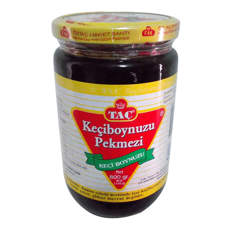 CLZ214 Keçiboynuzu Pekmezi Harnup Pekmezi Cam Kavanoz 800 Gr