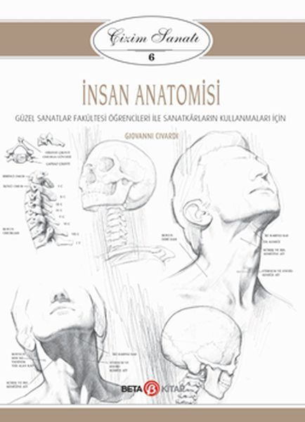 Çizim Sanatı Serisi 6 - İnsan Anatomisi  (4022)