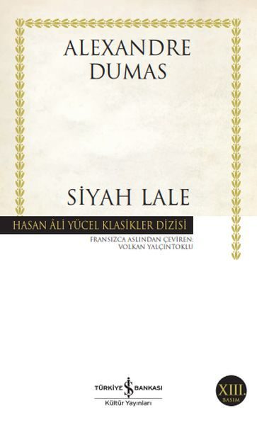 Siyah Lale - Hasan Ali Yücel Klasikleri  (4022)