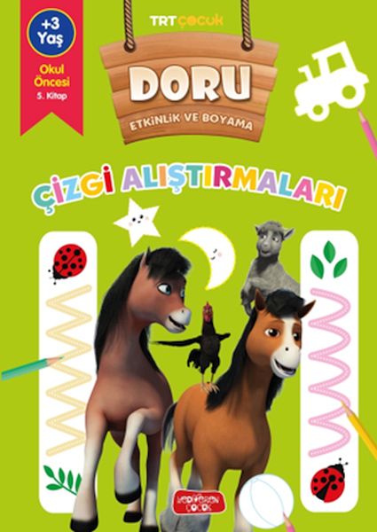 Doru Etkinlik ve Boyama - Çizgi Alıştırmaları  (4022)