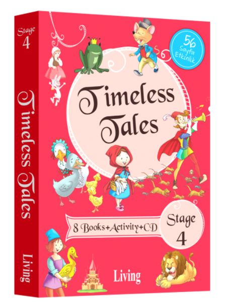 Timeless Tales Stage 4 (8 Books+Activity+Cd)  (4022)