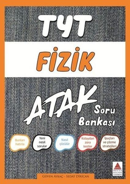 Delta TYT Fizik Atak Soru Bankası (Yeni)  (4022)