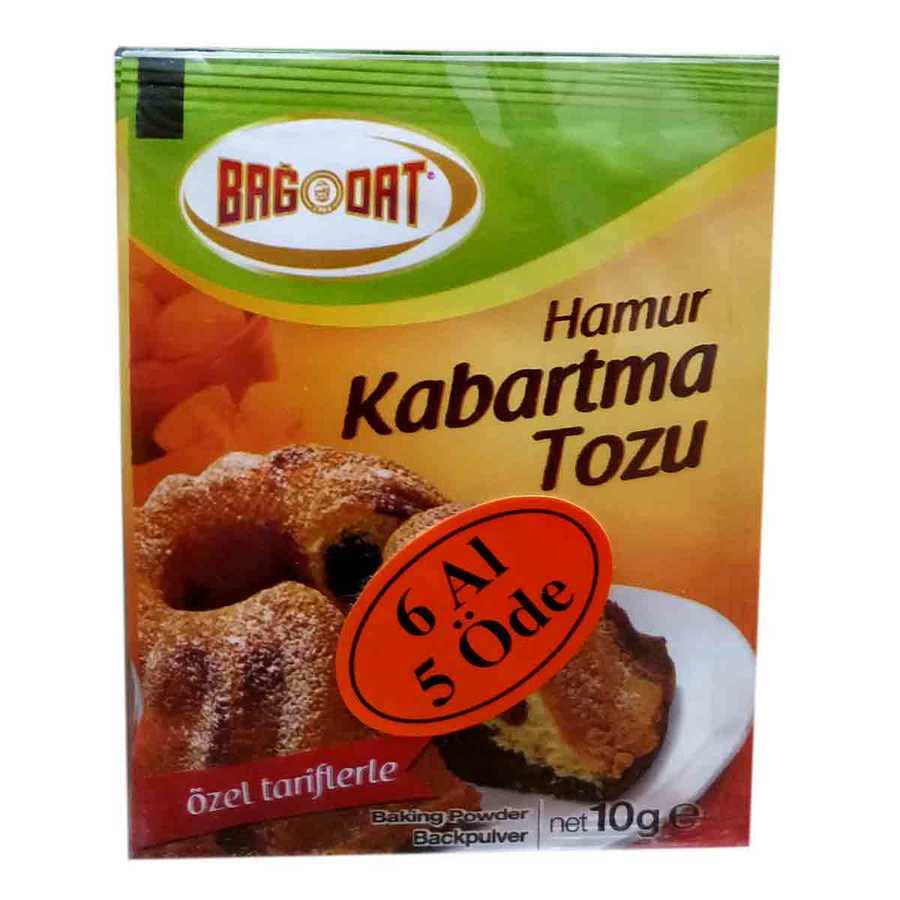 CLZ214 Hamur Kabartma Tozu 10 Gr X 5 Paket