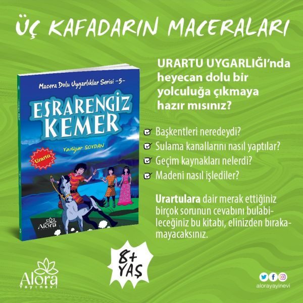 Macera Dolu Uygarlıklar - 5 Esrarengiz Kemer - Urartu  (4022)