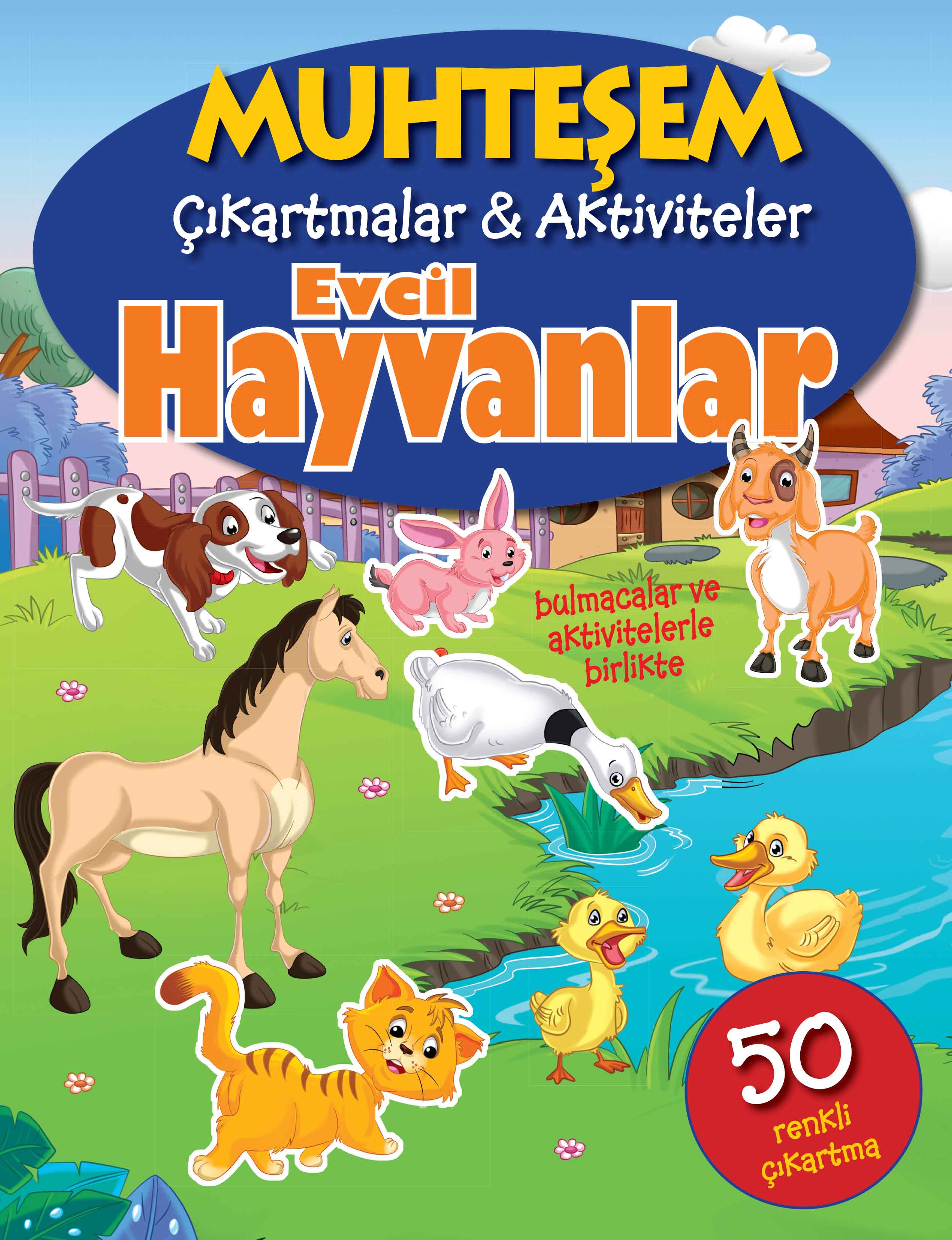 Muhteşem Çıkartmalar ve Aktiviteler - Evcil Hayvanlar  (4022)