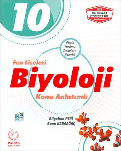 Palme 10.Sınıf Fen Liseleri Biyoloji Konu Anlatımlı (Yeni)  (4022)