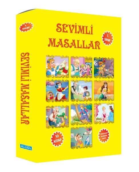 Sevimli Masallar 10 Kitap Set  (4022)