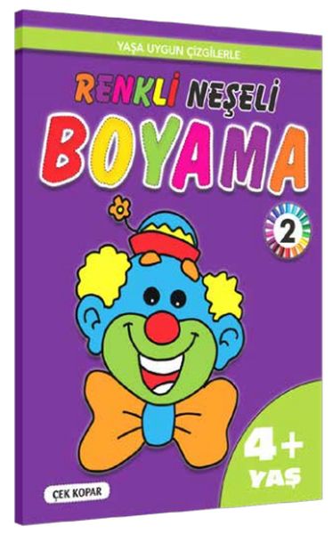 Renkli Neşeli Boyama -2 (4+Yaş)  (4022)