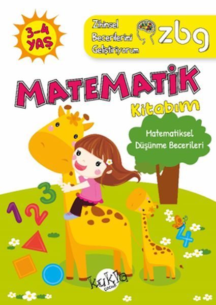 ZBG 3-4 Yaş Matematik Kitabım  (4022)