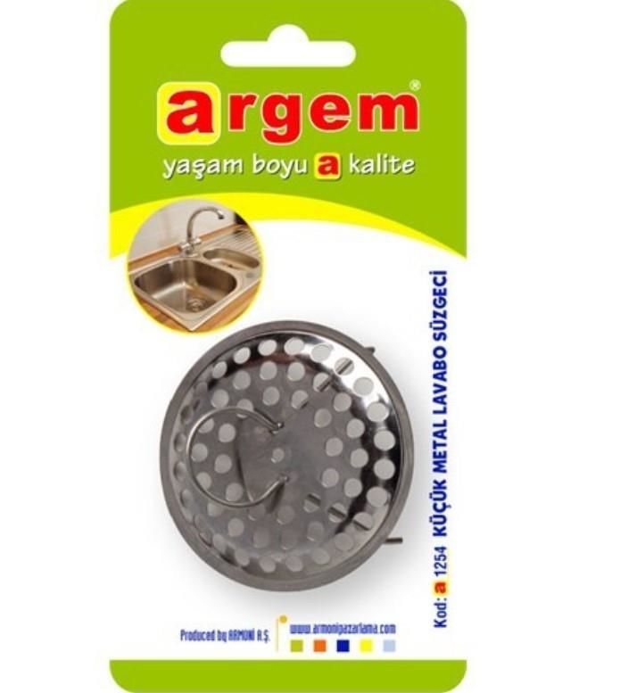 CLZ202 Argem Küçük Metal Lavabo Süzgeci