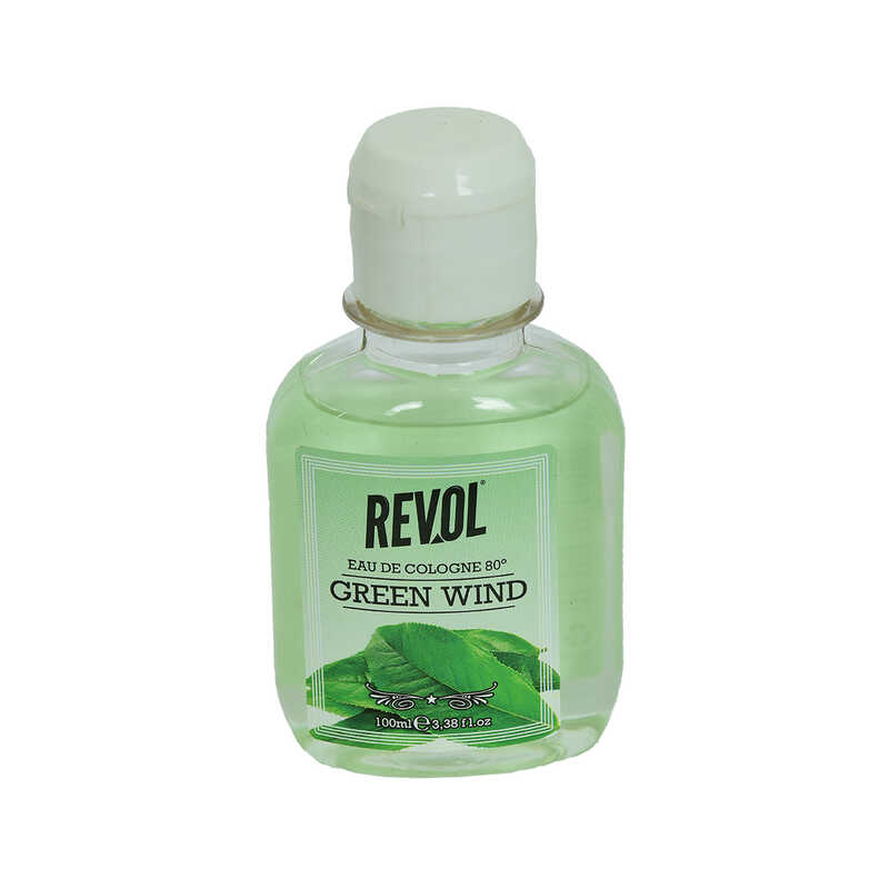 CLZ214 Yeşil Çaylı Kolonya Green Wınd Eau De Cologne 80 Derece 100 ML