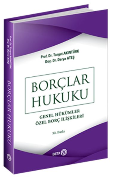 Borçlar Hukuku (Genel Hükümler - Özel Borç İlişkileri)  (4022)