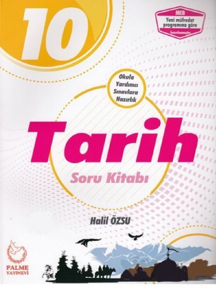 Palme 10.Sınıf Tarih Soru Kitabı (Yeni)  (4022)