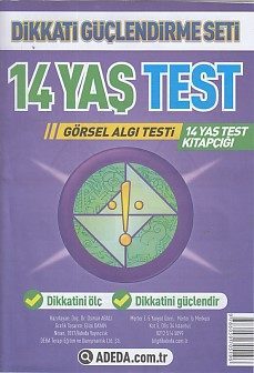 Dikkati Güçlendirme Seti 14 Yaş Test  (4022)