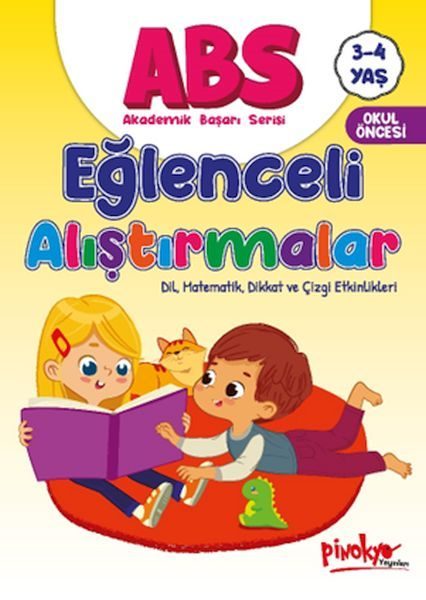 ABS 3-4 Yaş Eğlenceli Alıştırmalar  (4022)