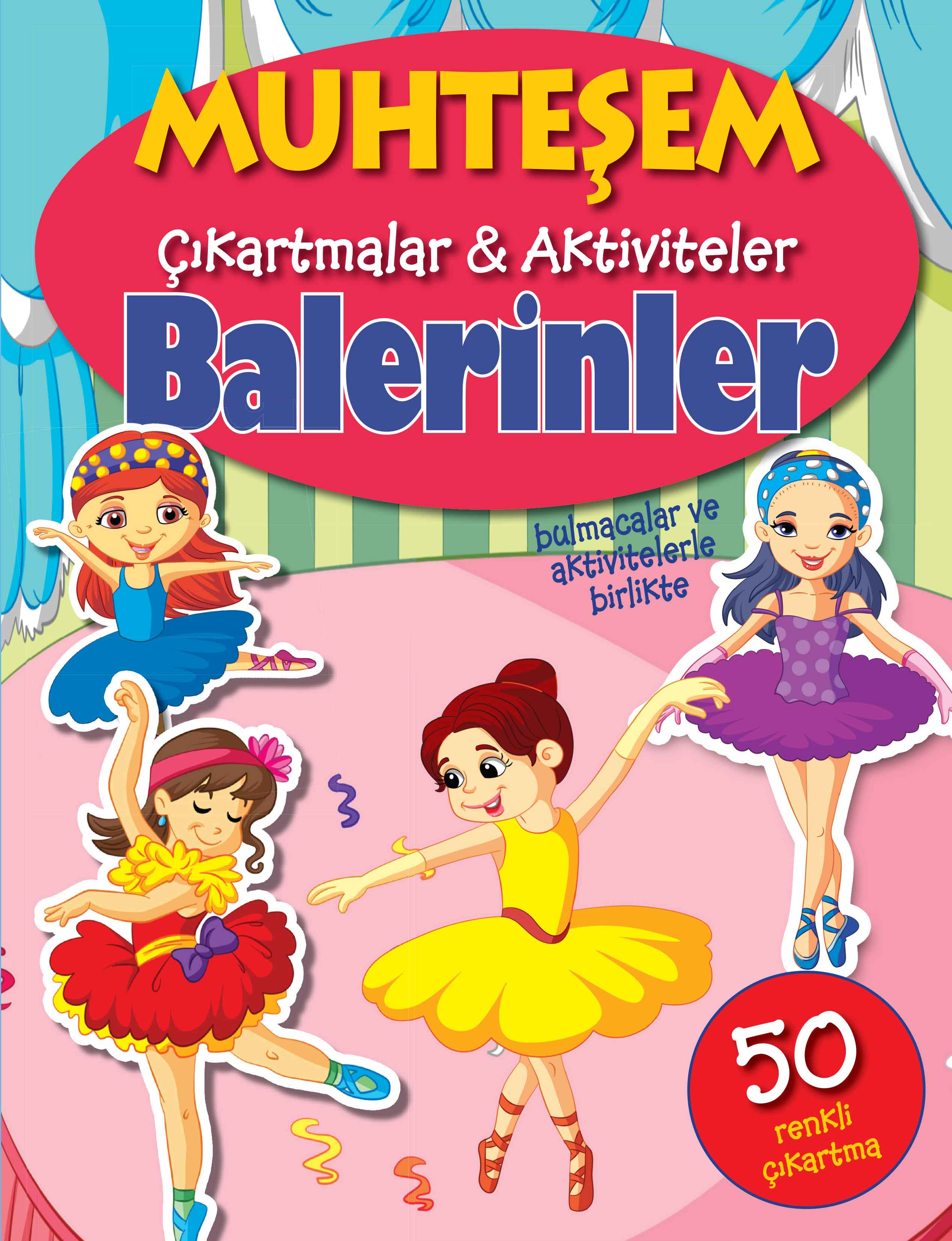 Muhteşem Çıkartmalar ve Aktiviteler - Balerinler  (4022)