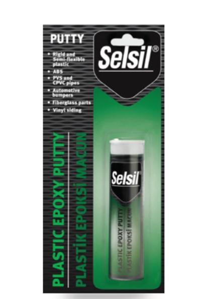 CLZ202 Selsil Plastik Putty Epoksi Macun Yapıştırıcı 57 gr