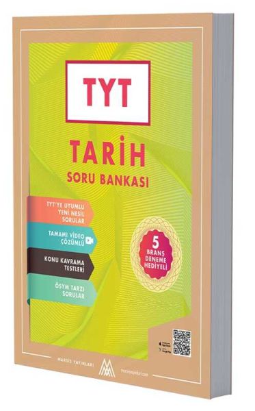 Marsis Yayınları TYT Tarih Soru Bankası  (4022)