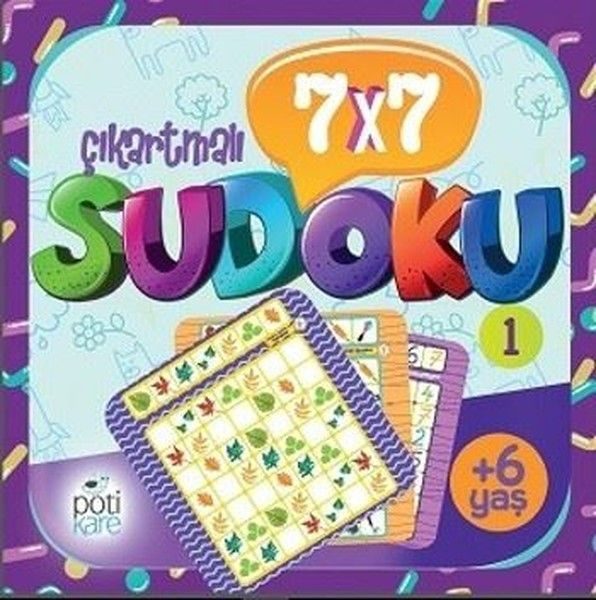 7 x 7 Sudoku - 1 (Çıkartmalı)  (4022)