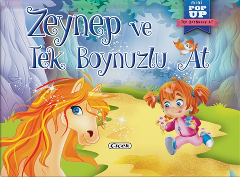 Pop-Up Mini Tek Boynuzlu At - Zeynep Ve Tek Boynuzlu At  (4022)