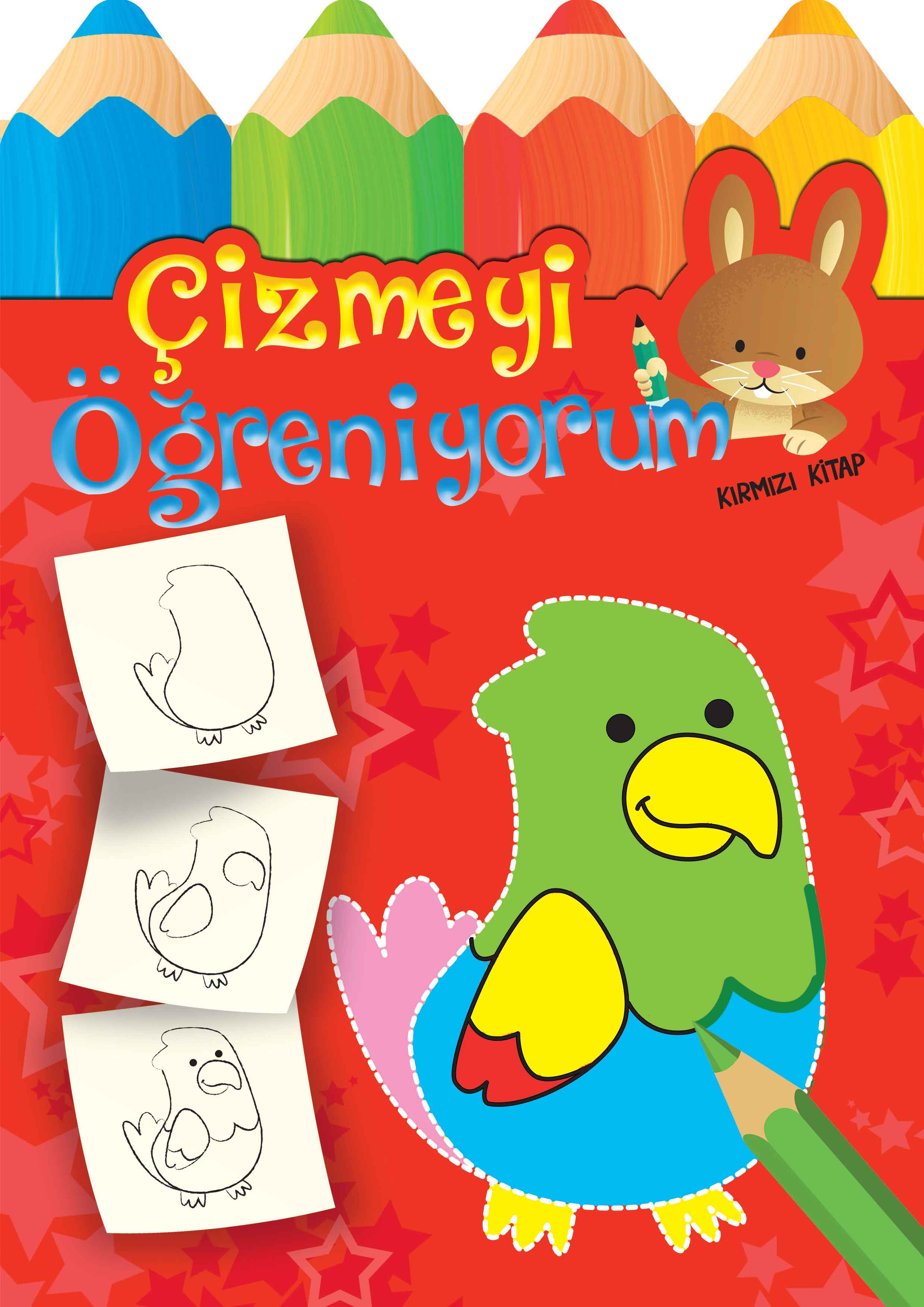 Çizmeyi Öğreniyorum Kırmızı Kitap  (4022)