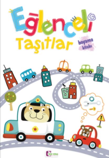 Eğlenceli Taşıtlar Boyama Kitabı  (4022)