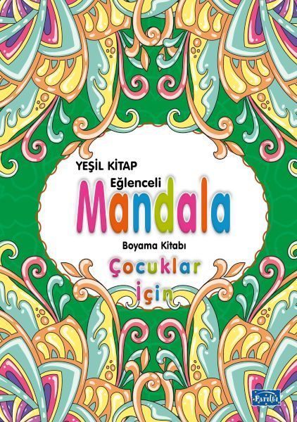 Çocuklar İçin Mandala Yeşil  (4022)