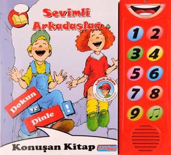 Sevimli Arkadaşlar  Dokun ve Dinle Konuşan Kitap  (4022)