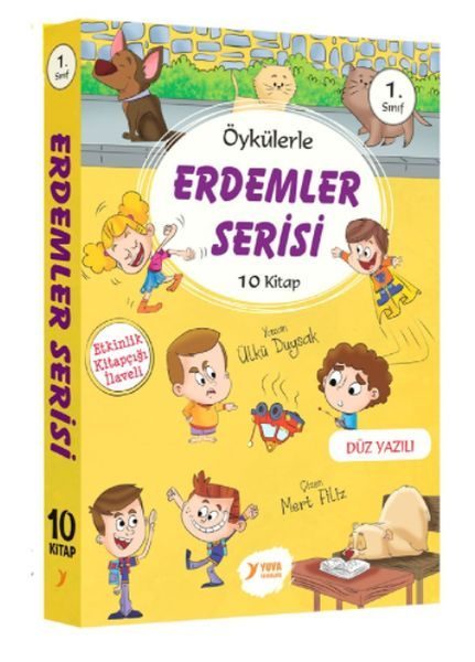 Öykülerle Erdemler Serisi 1. Sınıf 10 Kitap  (4022)