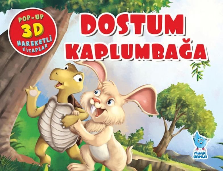 Dostum Kaplumbağa (Pop-Up 3D Hareketli Kitaplar)  (4022)