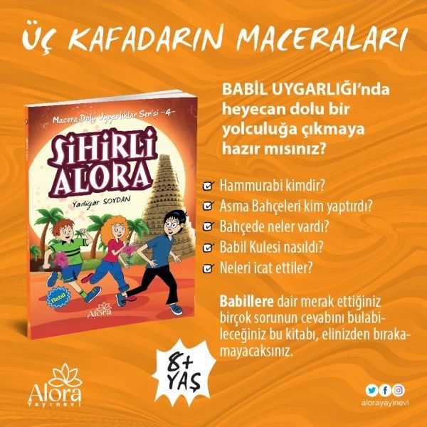 Macera Dolu Uygarlıklar - 4 Sihirli Alora - Babil  (4022)