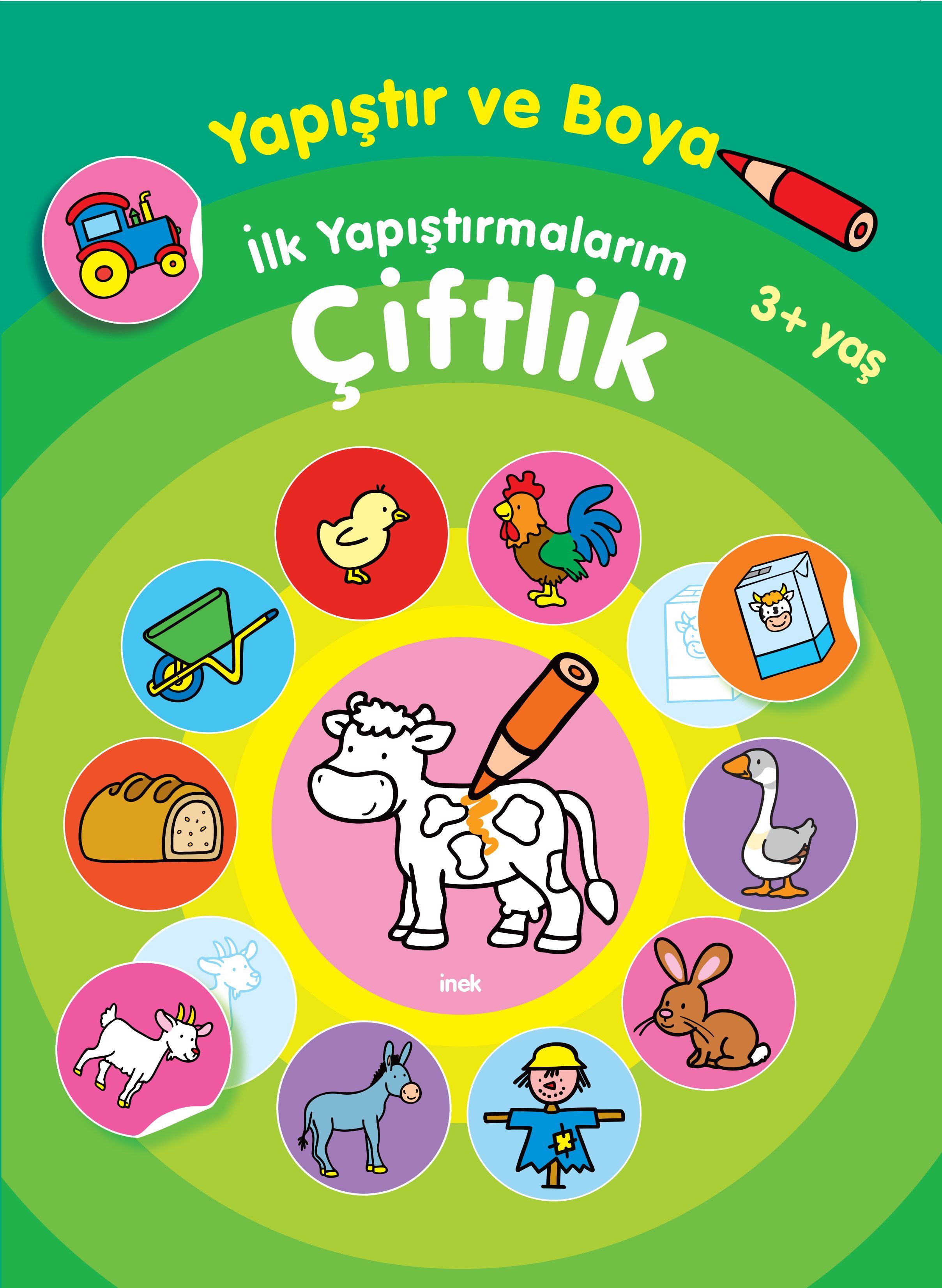 Yapıştır ve Boya İlk Yapıştırmalarım - Çiftlik  (4022)