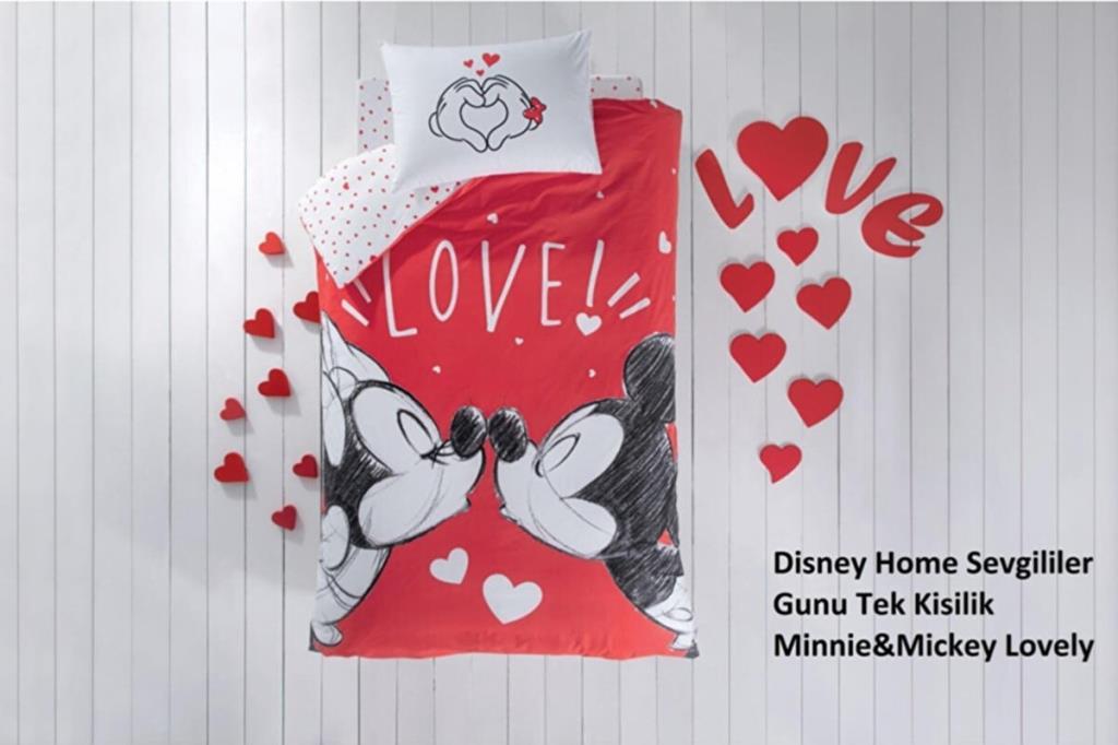 Minnie  Lovely Tek Kişilik Nevresim Takımı